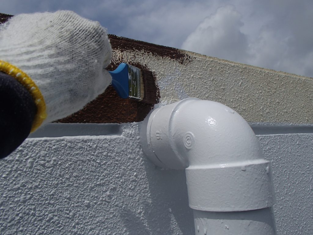 海風から建物を守る！改修塗装工事