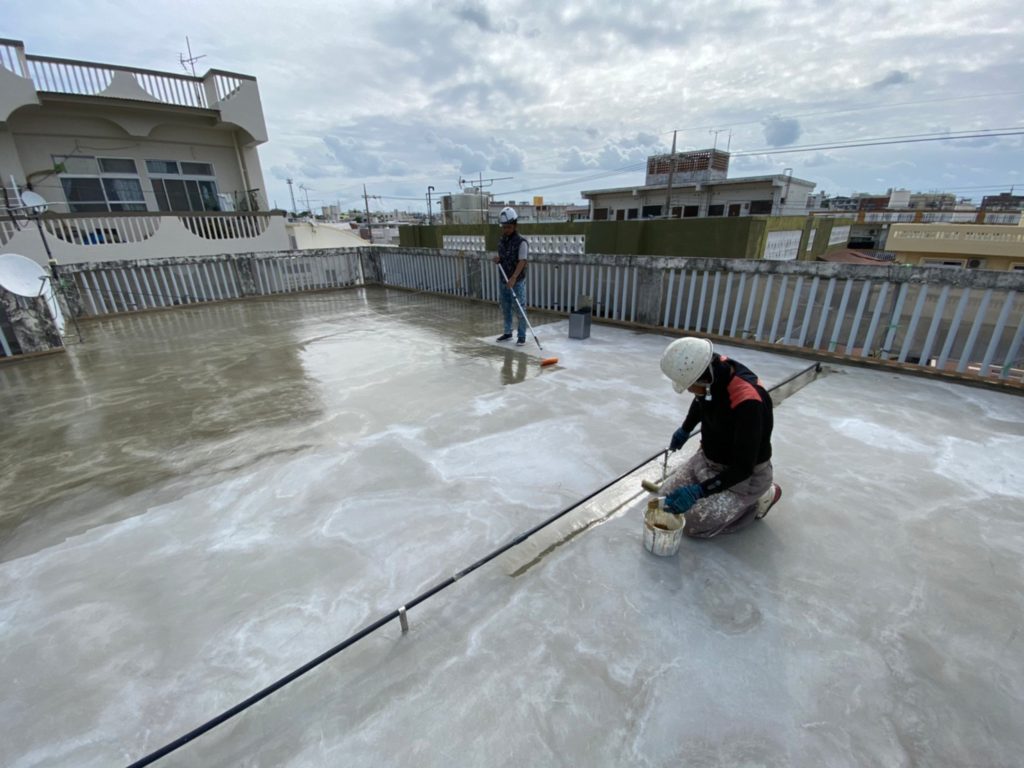 リフォームで雨漏りを止める為の防水工事