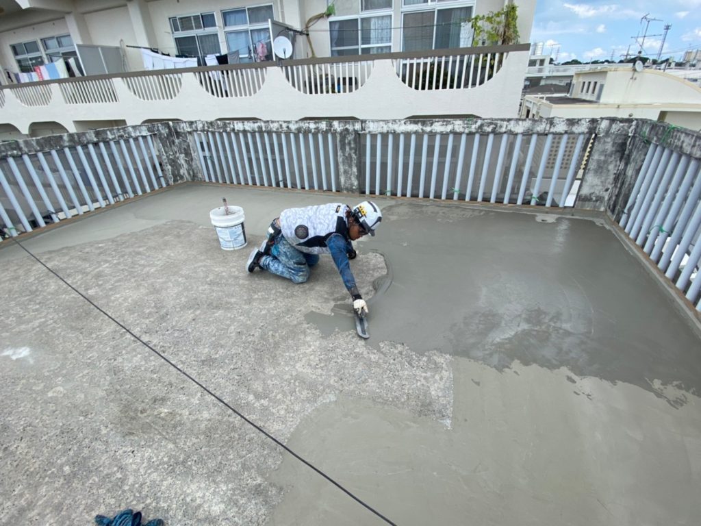 リフォームで雨漏りを止める為の防水工事