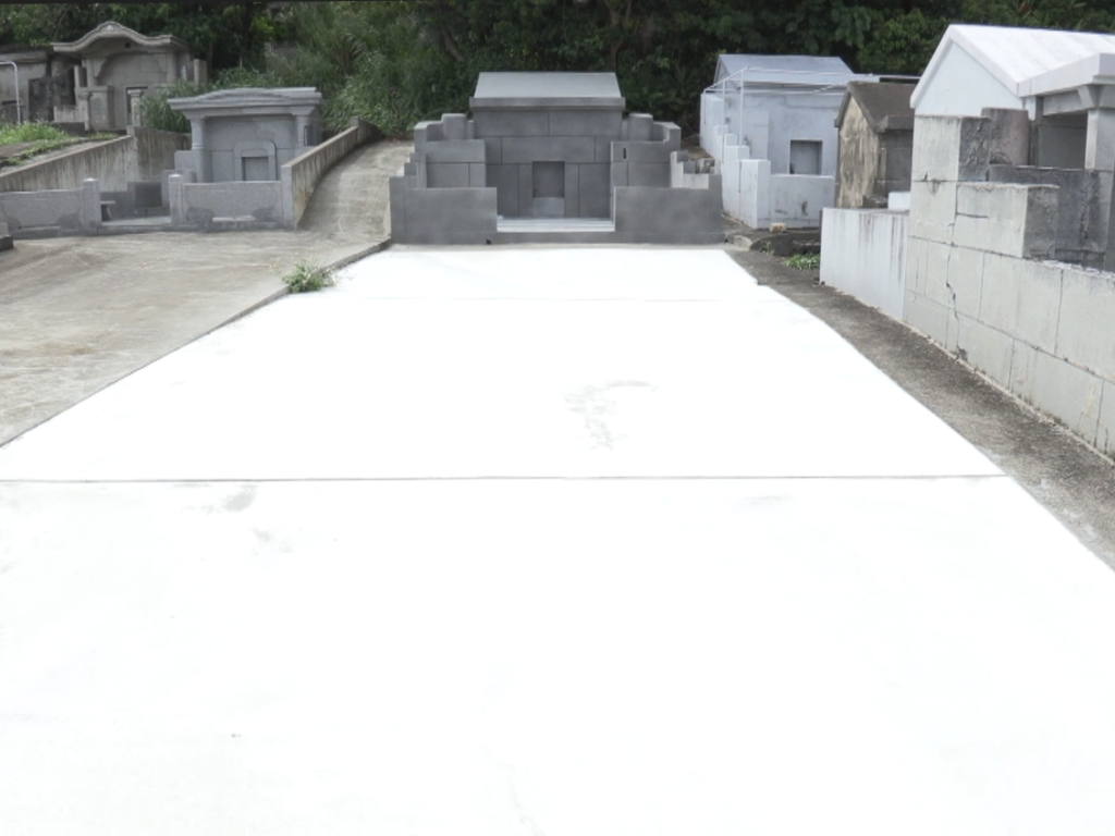 築65年超のお墓改修塗装・防水工事